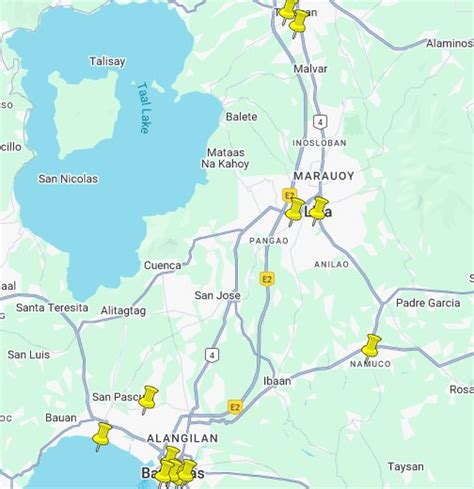 san juan batangas postal code|Google Maps.